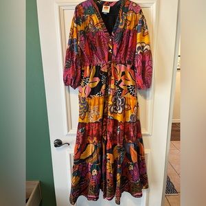 Farm Rio button down dress